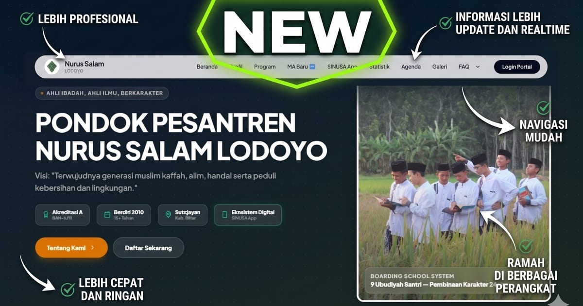 Nusalodoyo.com Resmi Tampil dengan Wajah Baru, Kini Lebih Profesional dan Nyaman Digunakan | Nusalodoyo