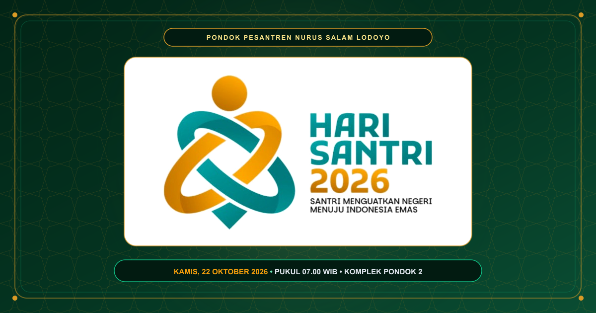 Logo Resmi Hari Santri Nasional 2026